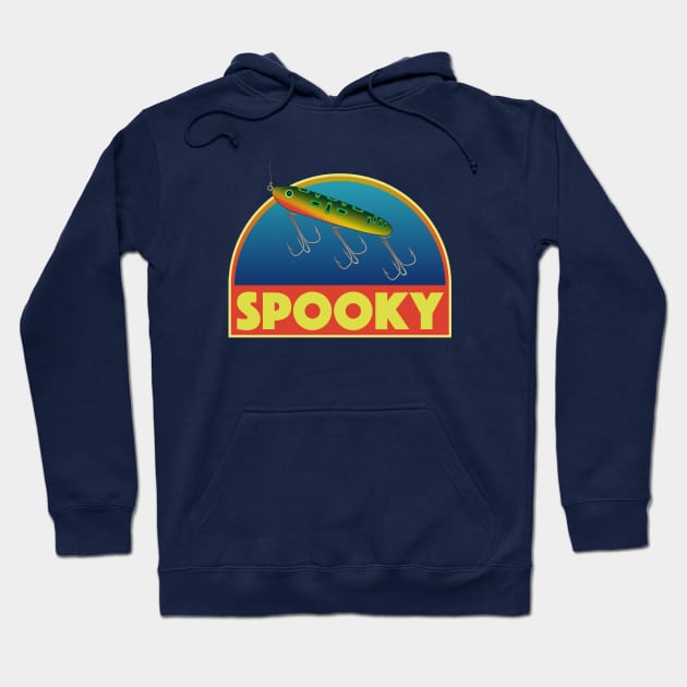 It's Spooky! Bass Fishing Lures Hoodie by Spatium Natura